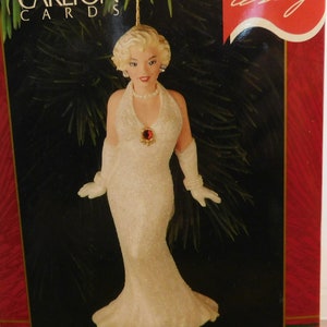 Marilyn Monroe Carlton Cards Ornament- titled Marilyn