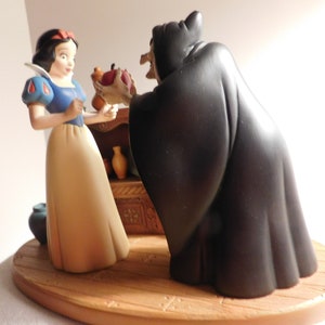 Snow White and Apple Hag Figural Scene