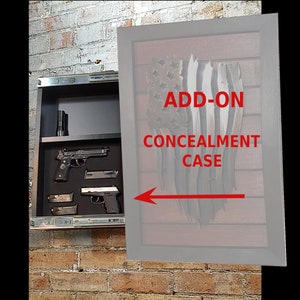Picture of Low Profile Concealment Case With Tactical Shelf, Universal Will Fit on ...