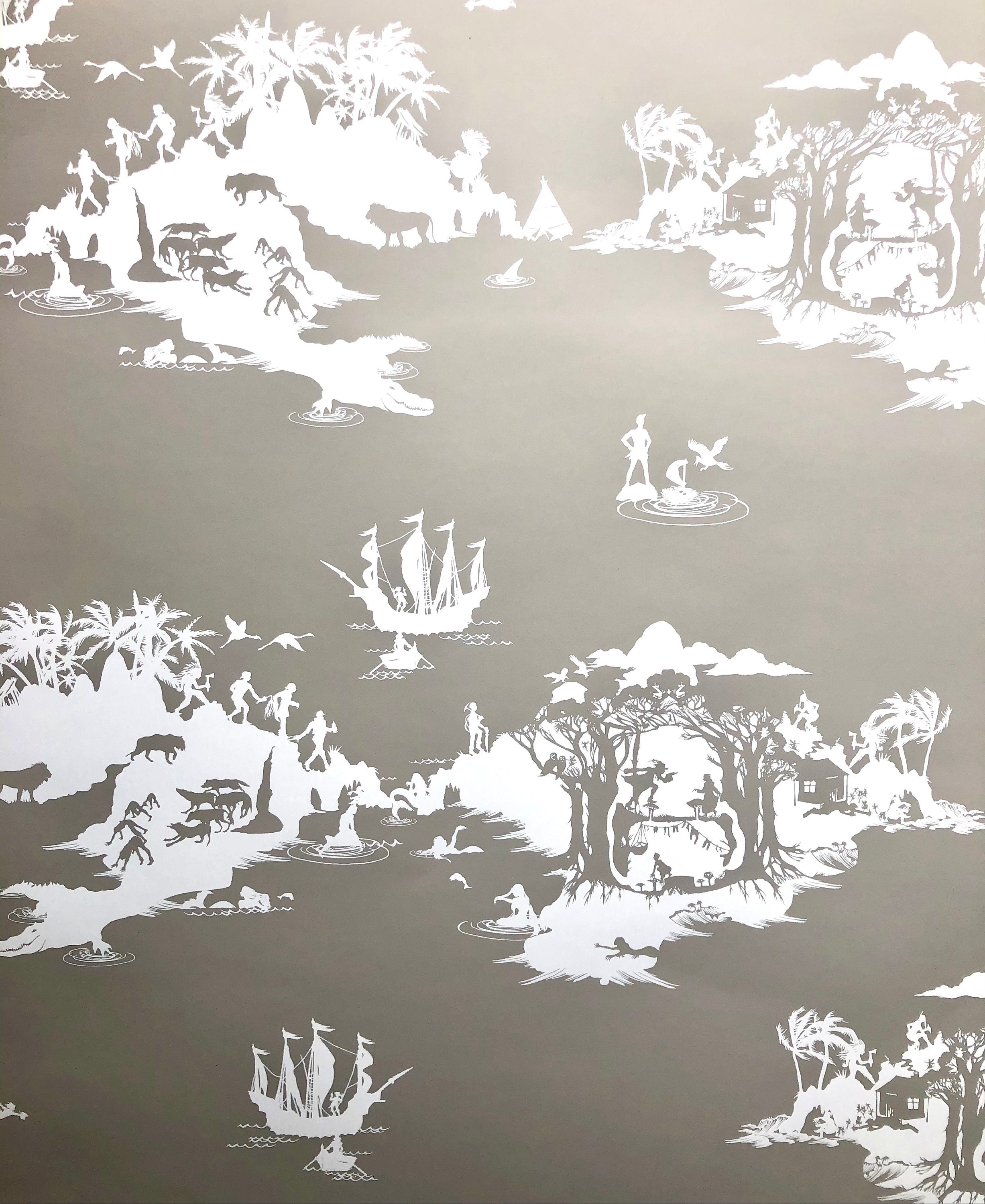 Peter Pan Wallpaper - Etsy