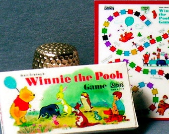 Winnie The Pooh Game - Dollhouse Miniature – 1:12 Scale