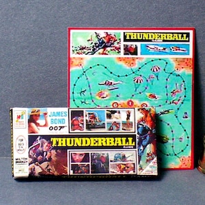 James Bond Thunderball Game – Dollhouse Miniature -  1:12 Scale