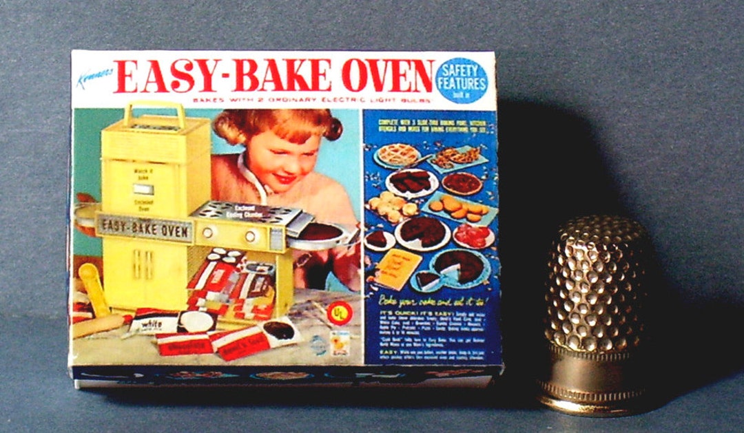 Easy Bake Oven Box 1964 Dollhouse Miniature 1:12 Scale