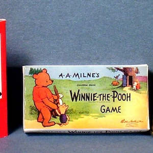 1933 Winnie The Pooh Game – Dollhouse Miniature, 1:12 Scale