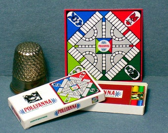 Pollyanna Game -  Dollhouse Miniature -  1:12 Scale