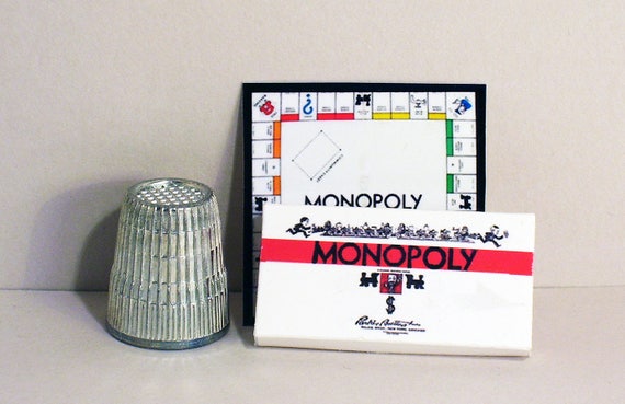 Classic Monopoly Game – Dollhouse Miniature 1:12 Scale - Etsy