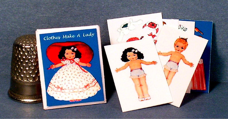 paper doll miniatures