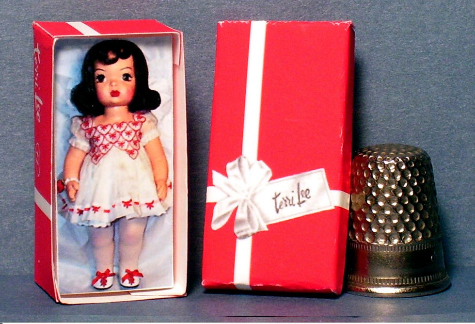 Terri Lee Doll Box - Dollhouse Miniature (1:12 Scale) - PLEASE