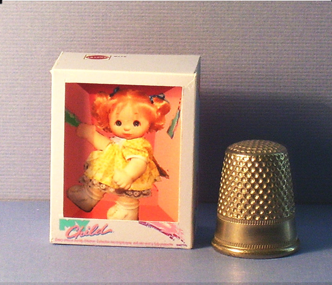 My Child Girl Doll Box Dollhouse Miniature 112 Scale Dollhouse