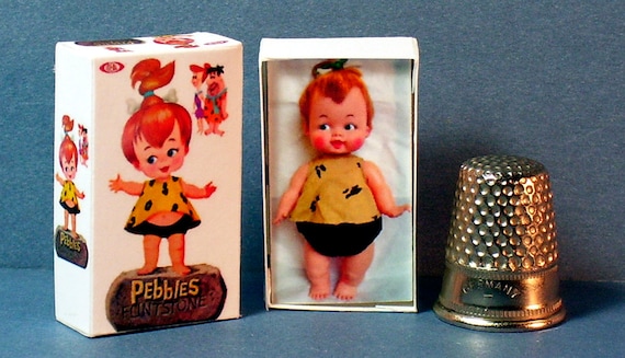 pebbles flintstone doll 1960s