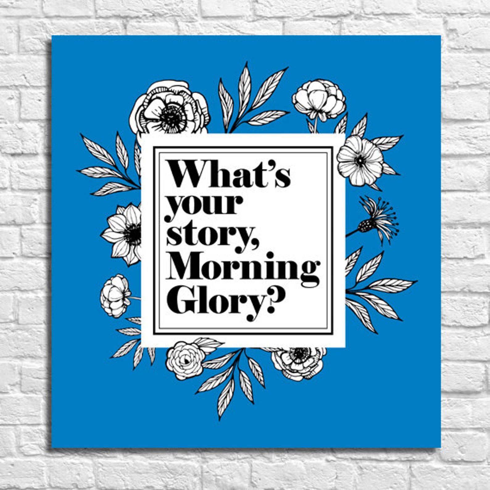 Morning stories. What the story morning Glory обложка.