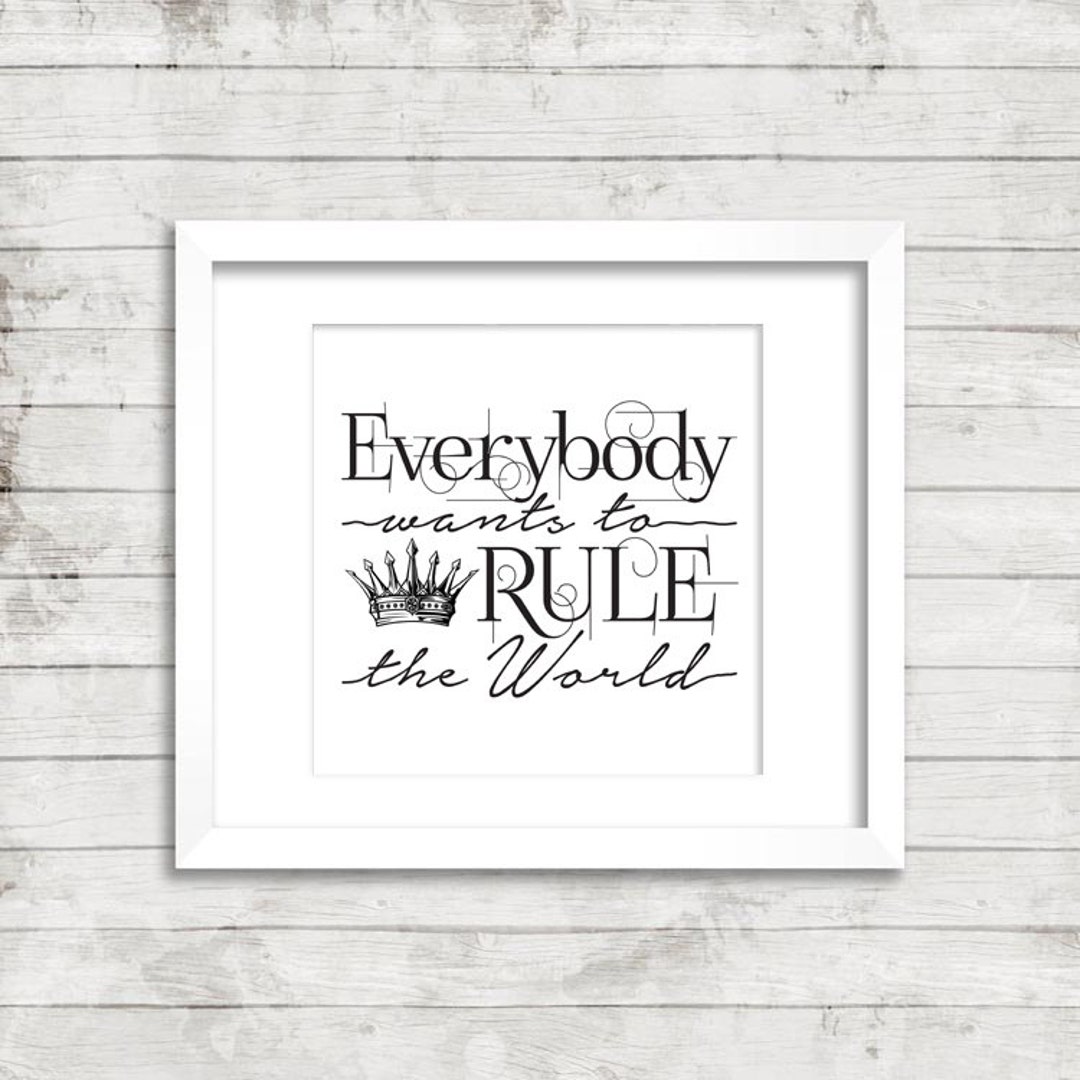 Everybody Wants to Rule the World, 80's, Retro, Music, Game of Thrones ...