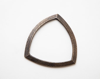 Bronze Triangular Bangle