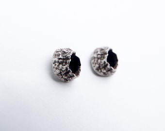 Barnacle Studs in Silver