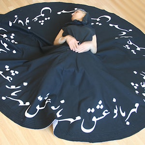 Whirling Skirt with painting