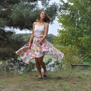 Woman&#39;s skirt, whirling skirt