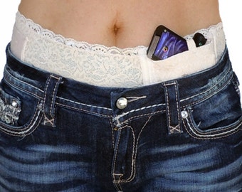 Hidden Heat Lace - Natural Conceal Carry Gun Holster for Women