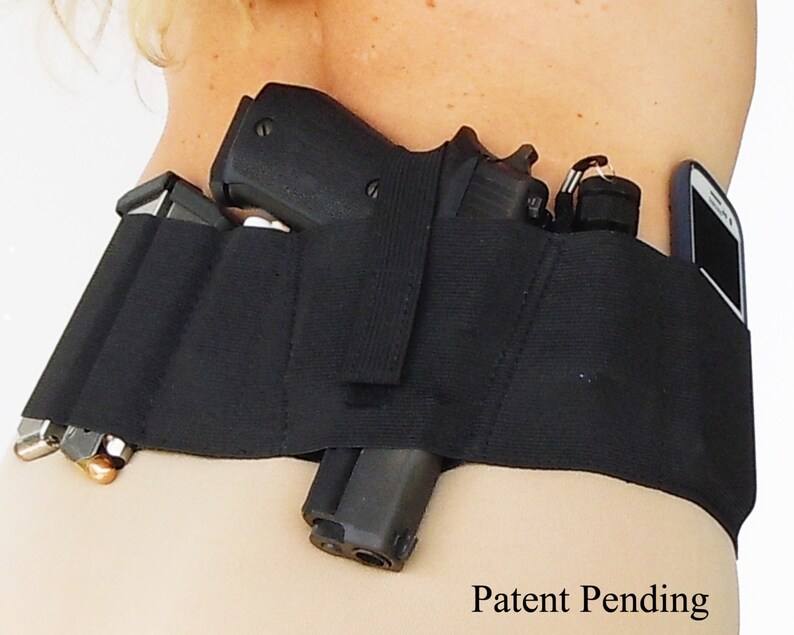 Womens Carry Concealed Undercover Belly Band Gun Holster Hidden Heat 4
