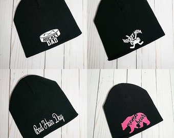 hockey mom winter hat