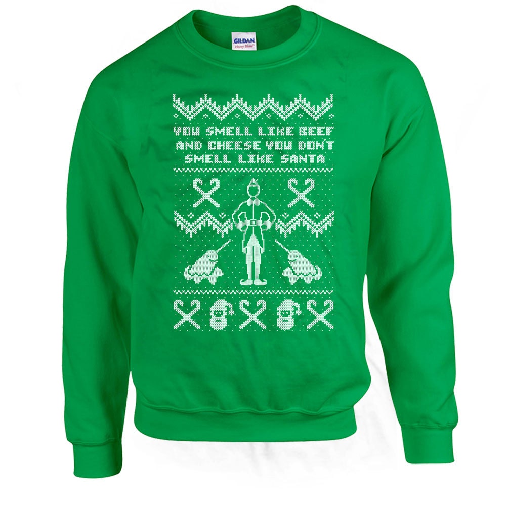 buddy elf sweater
