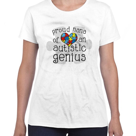 Autism Awareness Shirt Nana Shirt Autism Aware Shirt Puzzle | Etsy
