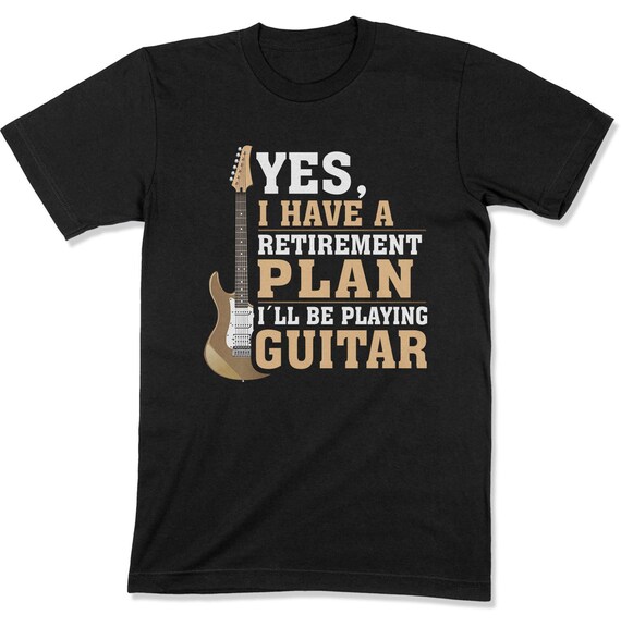 Retired Guitar Player Shirt Rock and 
