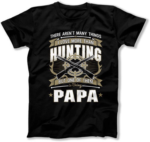 Funny Hunting Shirt Grandpa T Shirt Papa Gifts For Hunters | Etsy