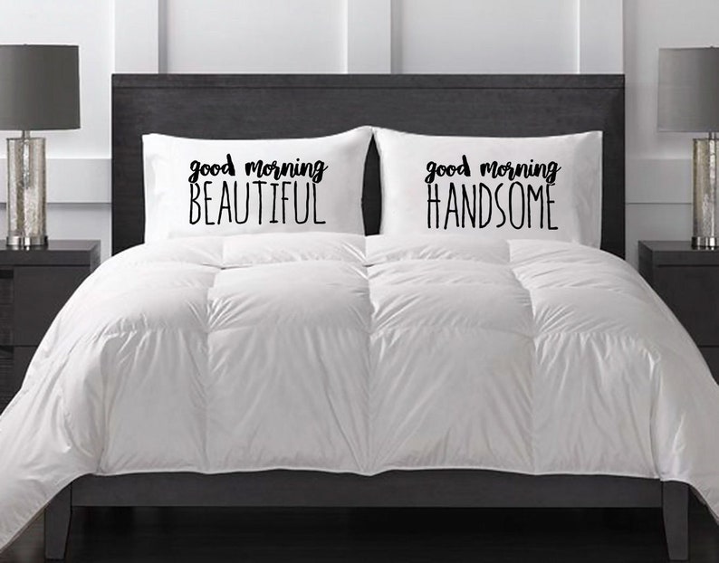 Valentine Gifts For Him Couple Pillow Cases Cute Valentines Etsy