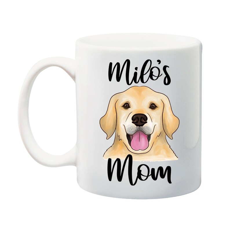 golden retriever mom mug