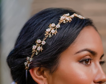 Sakura Floral Bridal Headpiece