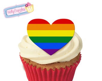 Pride cake topper | Etsy