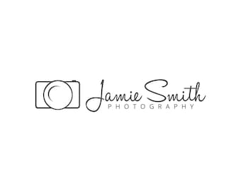 photography logo custom logo premade design photography etsy