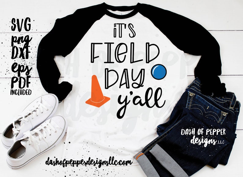It's Field Day Y'all SVG Field Day SVG School Field Etsy