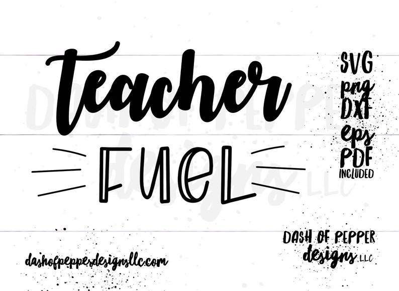 Download Teacher Fuel SVG Teacher Tumbler SVG Teacher Appreciation | Etsy
