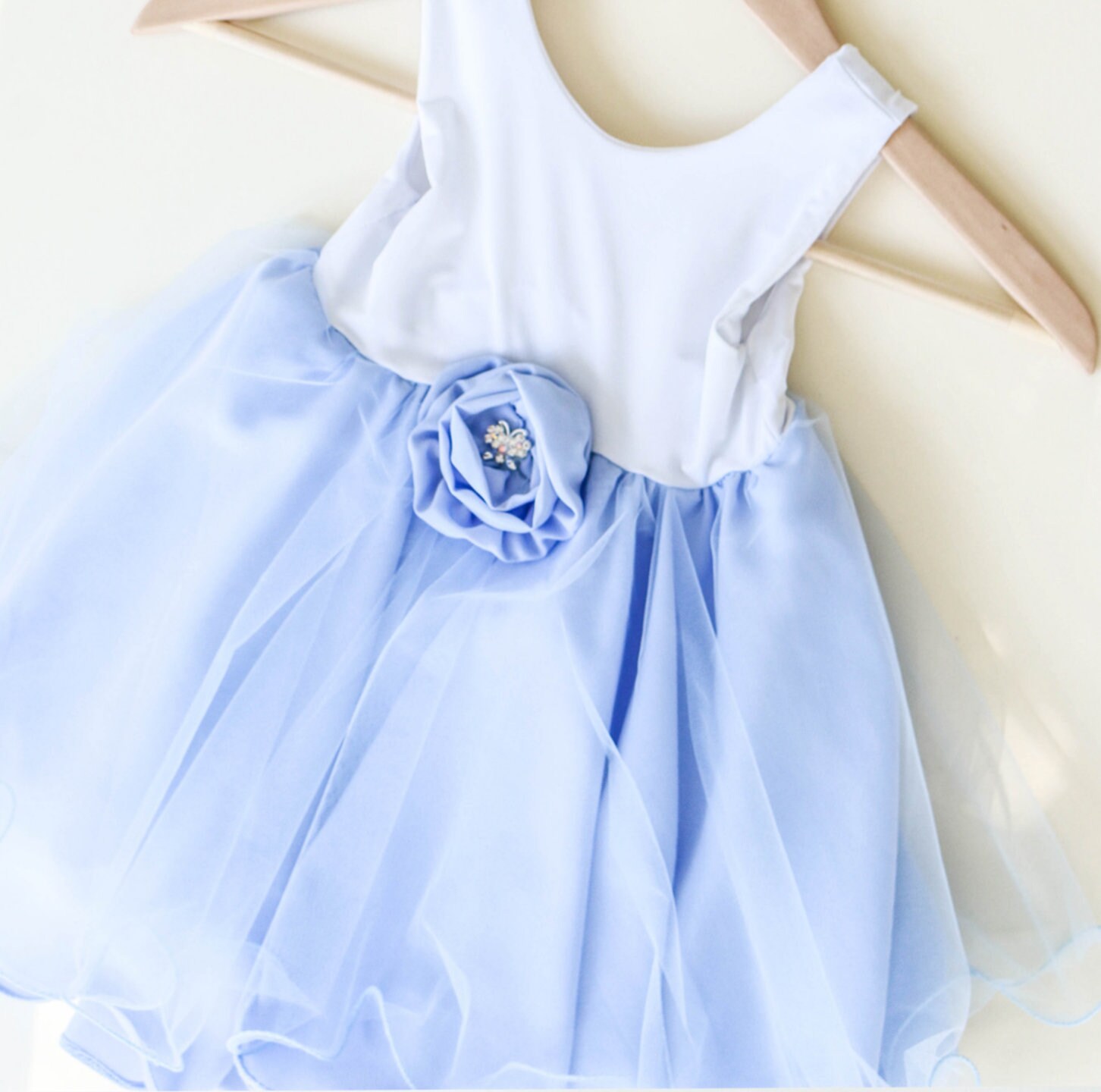 light blue special occasion dress