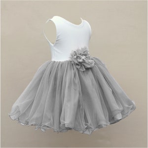 grey tutu dress baby