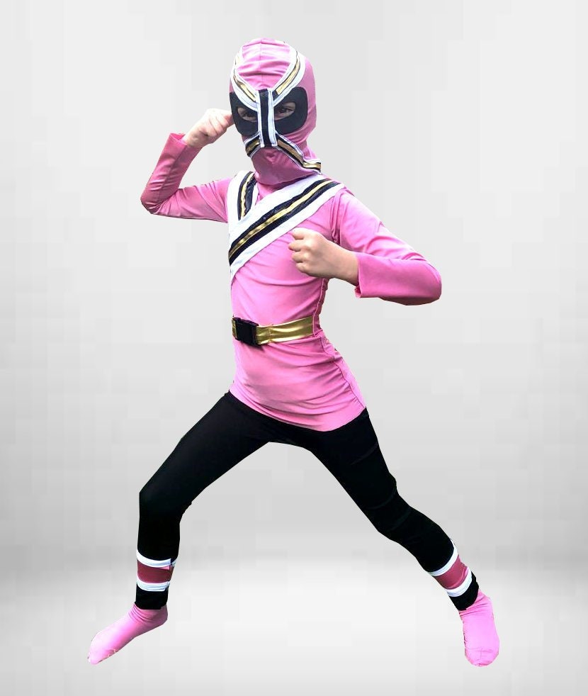 Power ranger costume Cosplay bodysuit Ninja costume Etsy