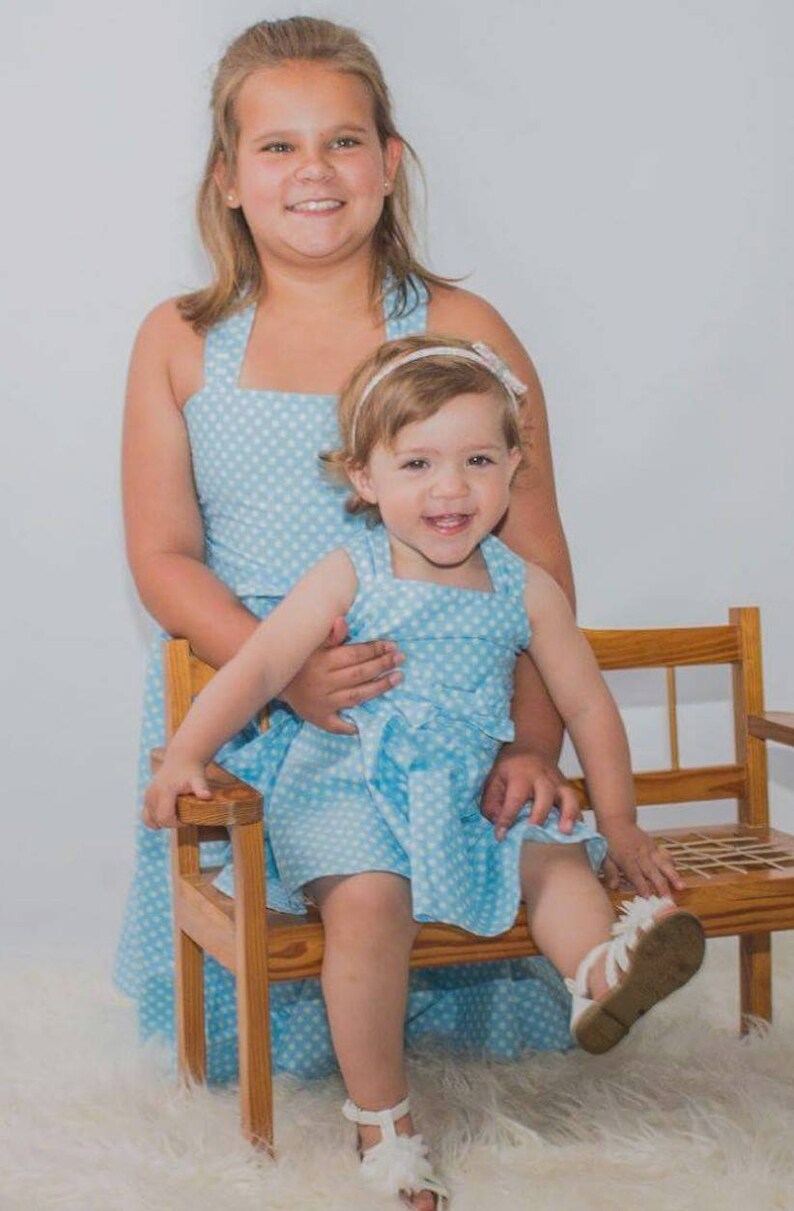 coordinating dresses for sisters