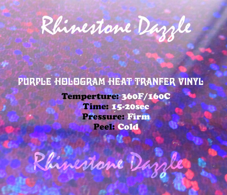 htv tshirt vinyl hologram Purple holographic heat transfer vinyl heat transfer material iron on vinyl sheets
