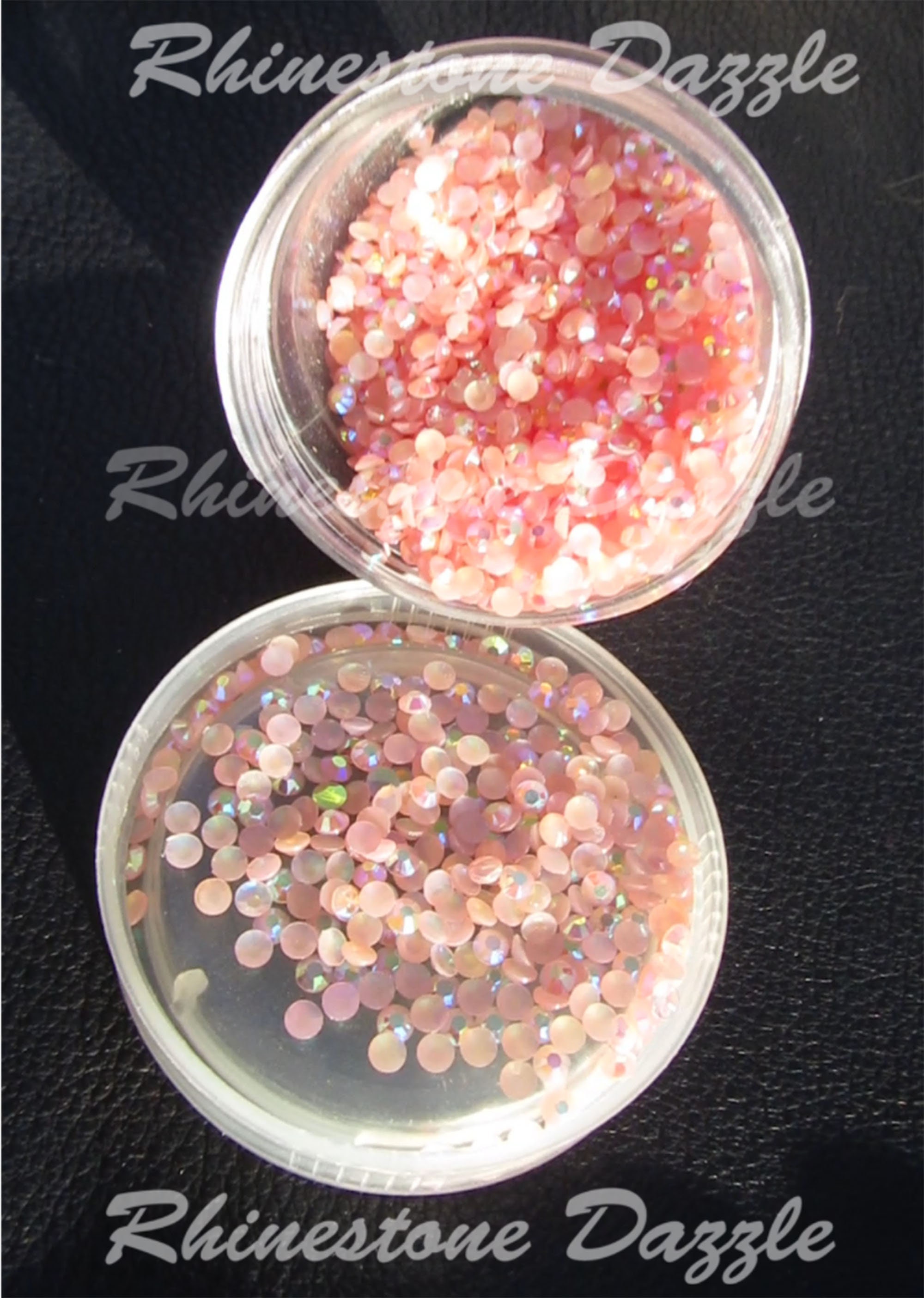 Light Pink AB Resin Rhinestones Sized Ss10/3mm Flatback Rhinestones, Select  QTY of 100pcs, 300pcs, 500pcs, 1000pcs 