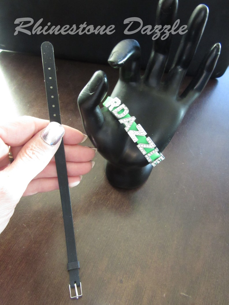 Silicone slide charm bracelets for 8mm slider charms silicone Etsy