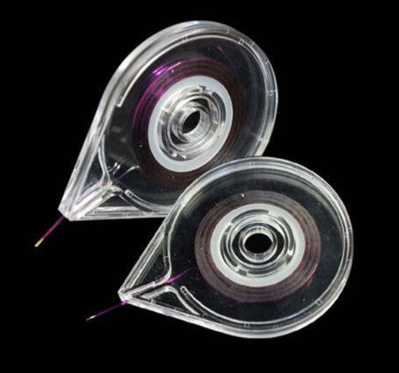 Nail Tape Dispenser Case Striping Nail Tape Holder Nail Etsy