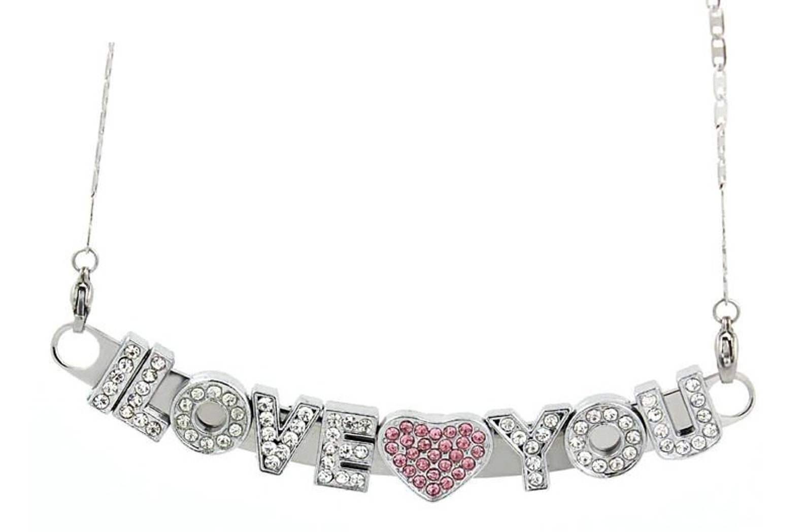 Custom 8mm Slide Charm Necklace Silver Slide Charm Necklace Etsy