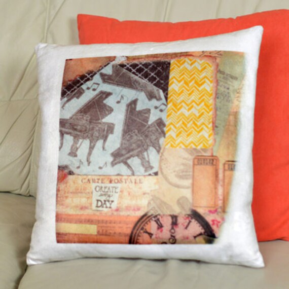 Create Every Day Pillow Musical Pillow Case And Pillow Etsy