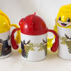 Golden Moose  Sippy Cup - Cute Animals