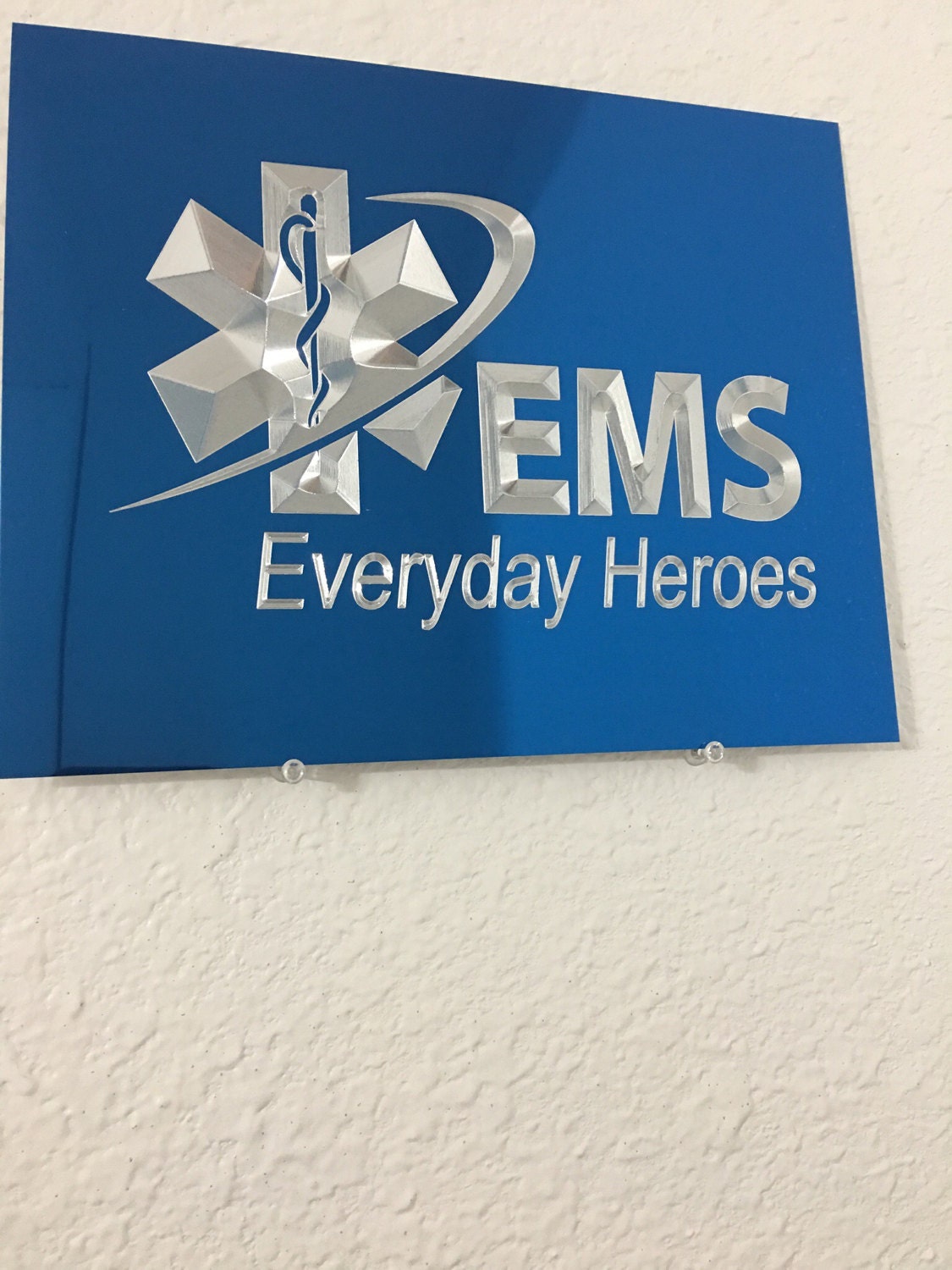 Personalized Engraved //// 8x10 //// EMT //// Paramedic //// Prayer Plaque