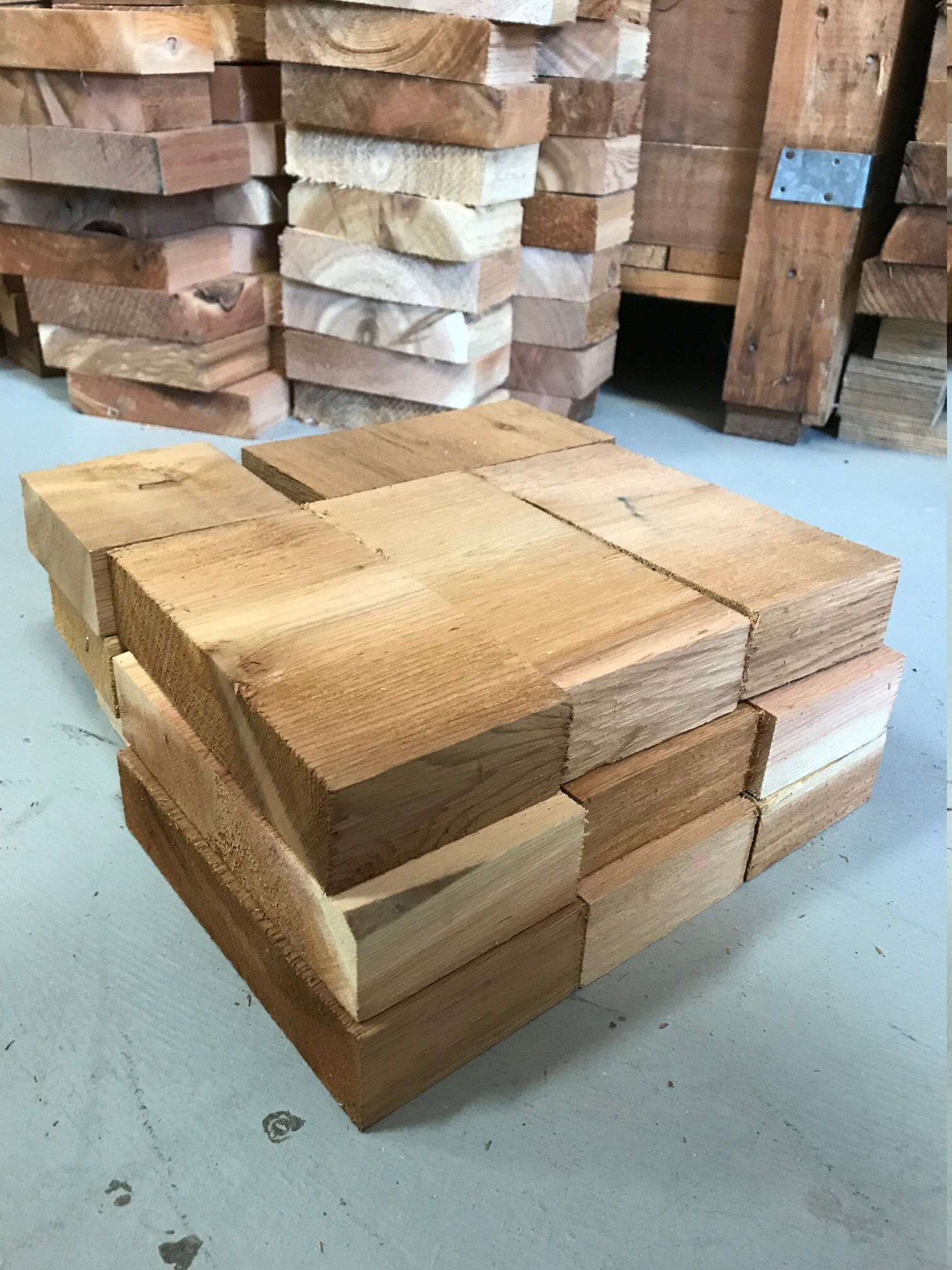 Cedar Wood Blocks Random Size Wood Turning Blocks Rough Etsy