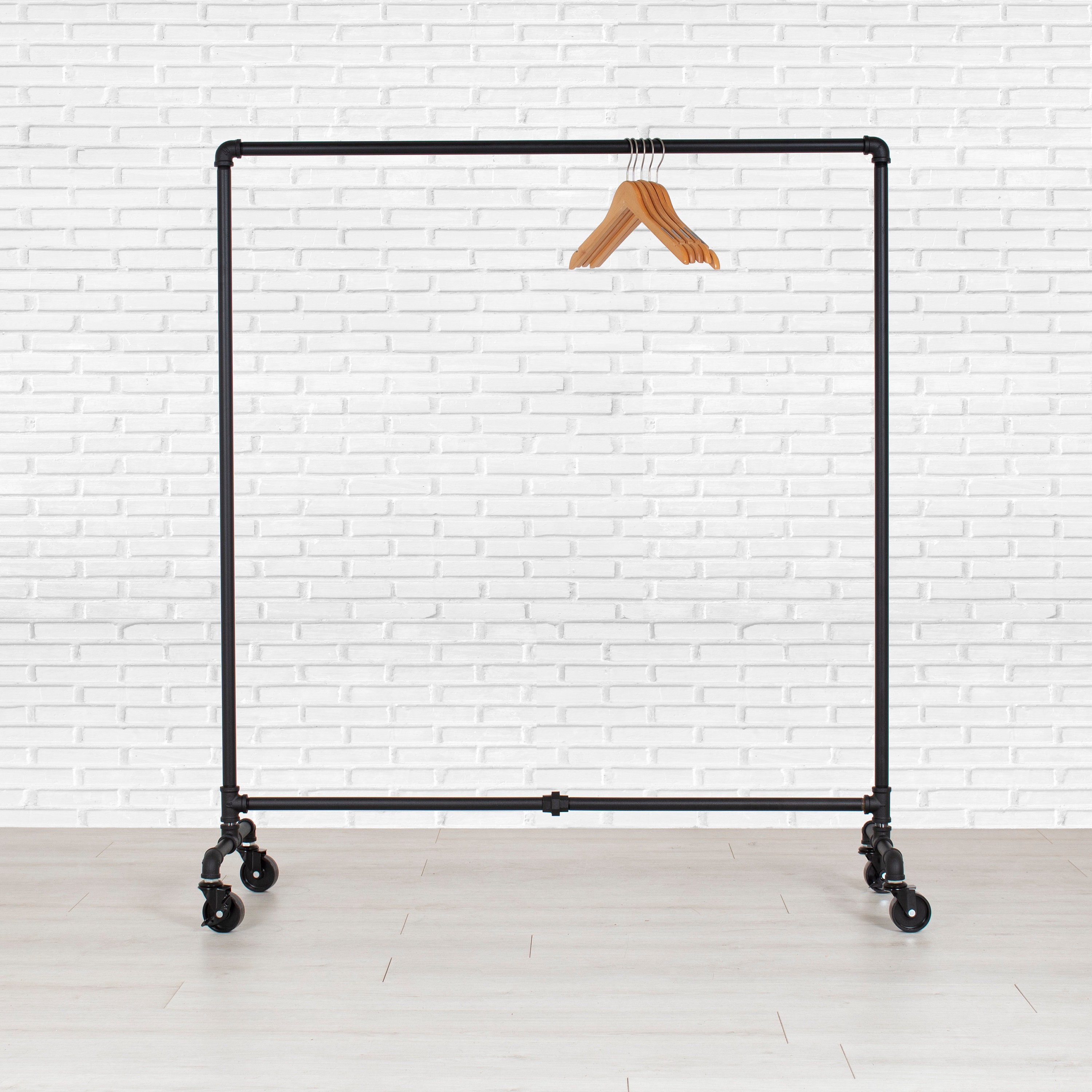 Rolling wardrobe rack online