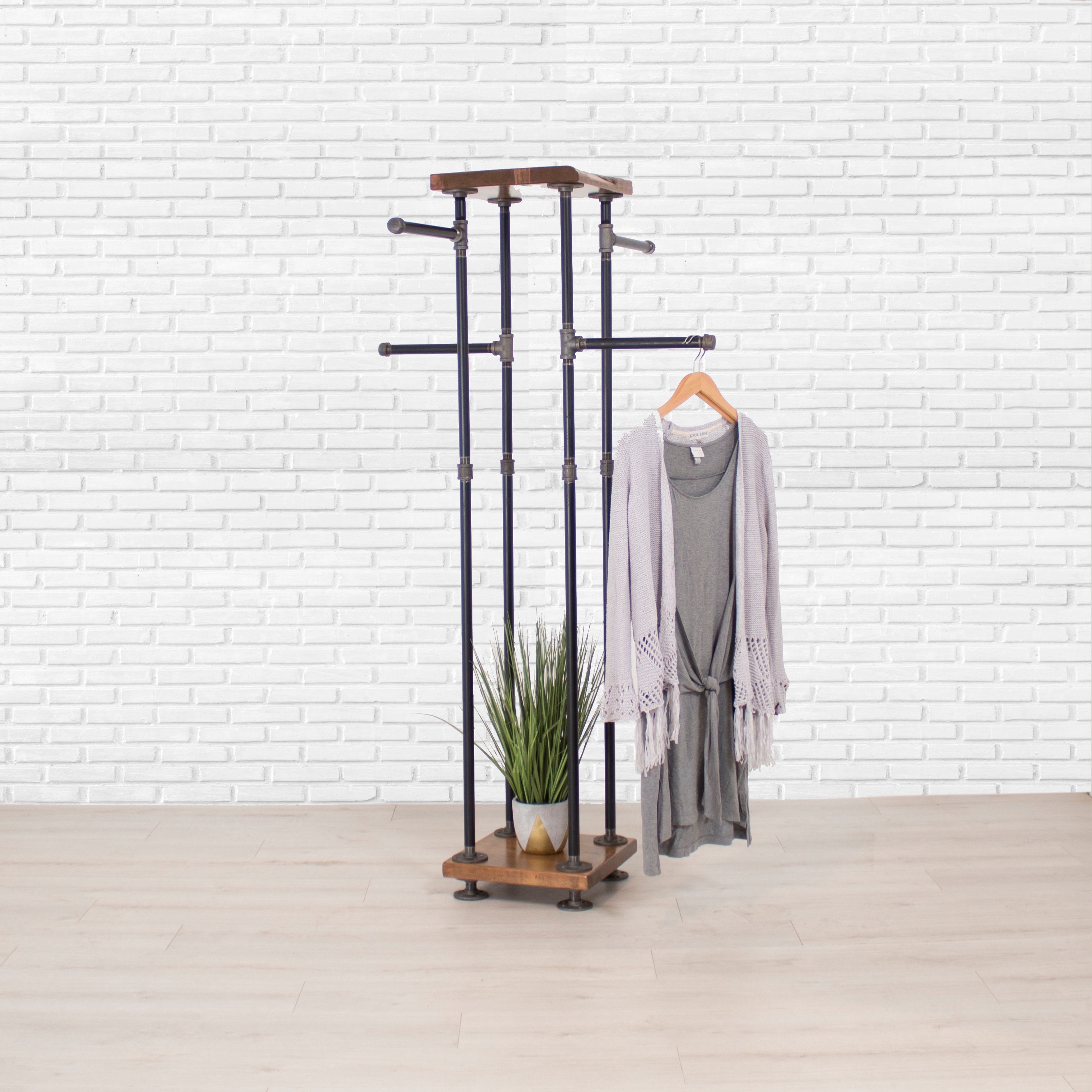 4 way clothing rack with wheels sale