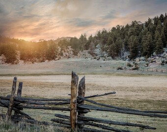Old Wooden Fence Etsy
